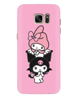 Чохол для Samsung Galaxy S7 Edge (G935) з картинкою «My Melody та Kuromi»