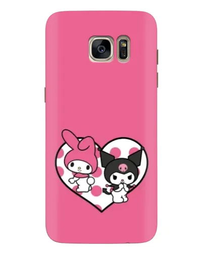 Чохол для Samsung Galaxy S7 Edge (G935) з картинкою «Kuromi та My Melody» Чохол для Samsung Galaxy S7 Edge (G935) з картинкою «Kuromi та My Melody»