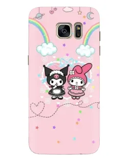 Чохол для Samsung Galaxy S7 Edge (G935) з картинкою «My Melody та Kuromi»