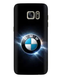 Чохол для Samsung Galaxy S7 Edge (G935) з картинкою «BMW — неонове сяйво»
