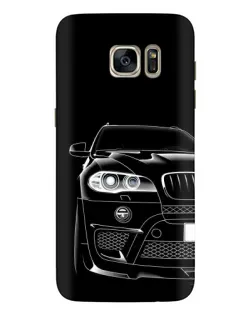 Чохол для Samsung Galaxy S7 Edge (G935) з картинкою «Темний силует BMW»
