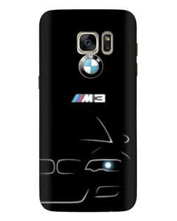 Чохол для Samsung Galaxy S7 Edge (G935) з картинкою «Мінімалістичний принт BMW M3»
