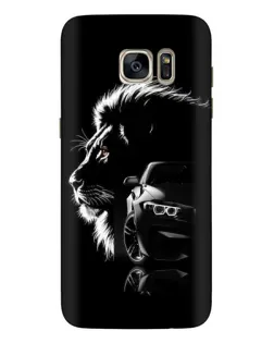 Чохол для Samsung Galaxy S7 Edge (G935) з картинкою «BMW та лев»