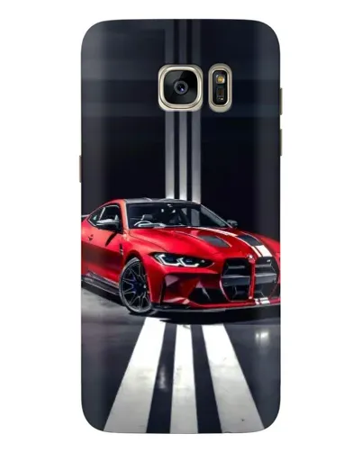 Чохол для Samsung Galaxy S7 Edge (G935) з картинкою «Червона BMW на дорозі» Чохол для Samsung Galaxy S7 Edge (G935) з картинкою «Червона BMW на дорозі»