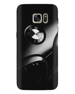 Чохол для Samsung Galaxy S7 Edge (G935) з картинкою «Емблема BMW — макро»