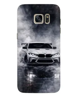 Чохол для Samsung Galaxy S7 Edge (G935) з картинкою «BMW крізь туман»