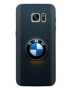 Чохол для Samsung Galaxy S7 Edge (G935) з картинкою «Логотип BMW — мінімалізм»