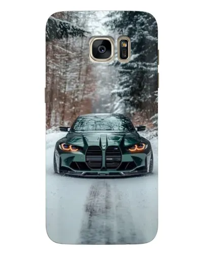 Чохол для Samsung Galaxy S7 Edge (G935) з картинкою «BMW у зимовому лісі» Чохол для Samsung Galaxy S7 Edge (G935) з картинкою «BMW у зимовому лісі»