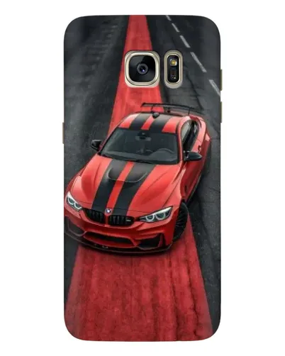 Чохол для Samsung Galaxy S7 Edge (G935) з картинкою «BMW на червоній доріжці» Чохол для Samsung Galaxy S7 Edge (G935) з картинкою «BMW на червоній доріжці»