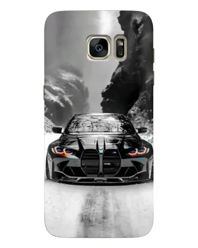 Чехол для Samsung Galaxy S7 Edge (G935) с картинкой «BMW — акварельный дрифт» Чехол для Samsung Galaxy S7 Edge (G935) с картинкой «BMW — акварельный дрифт»