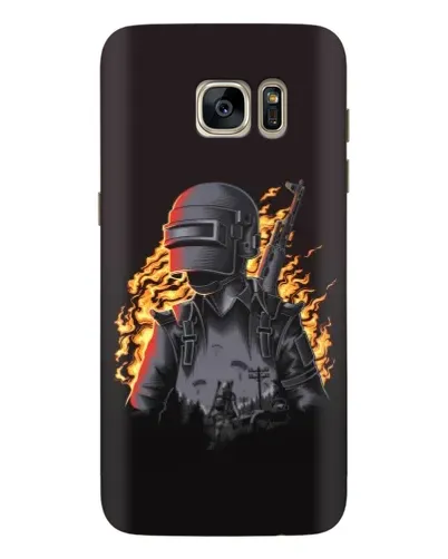 Чохол для Samsung Galaxy S7 Edge (G935) з картинкою «PUBG — вогняний силует» Чохол для Samsung Galaxy S7 Edge (G935) з картинкою «PUBG — вогняний силует»