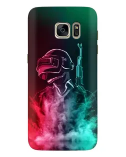 Чохол для Samsung Galaxy S7 Edge (G935) з картинкою «PUBG — вогняний воїн»