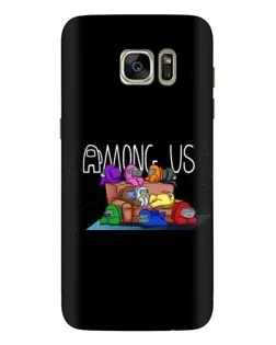 Чехол для Samsung Galaxy S7 Edge (G935) с картинкой «Логотип Among Us» Чехол для Samsung Galaxy S7 Edge (G935) с картинкой «Логотип Among Us»