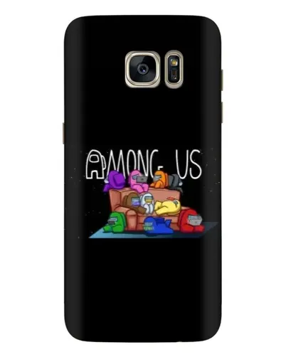 Чехол для Samsung Galaxy S7 Edge (G935) с картинкой «Логотип Among Us» Чехол для Samsung Galaxy S7 Edge (G935) с картинкой «Логотип Among Us»
