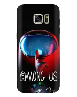 Чехол для Samsung Galaxy S7 Edge (G935) с картинкой «Красный импостер — макро» Чехол для Samsung Galaxy S7 Edge (G935) с картинкой «Красный импостер — макро»