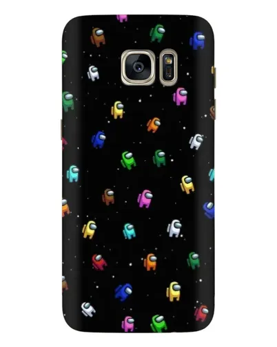 Чехол для Samsung Galaxy S7 Edge (G935) с картинкой «Экипаж Among Us» Чехол для Samsung Galaxy S7 Edge (G935) с картинкой «Экипаж Among Us»