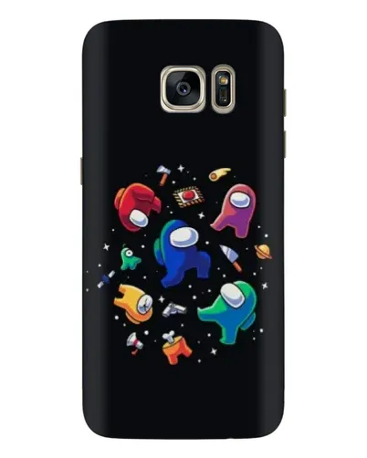 Чехол для Samsung Galaxy S7 Edge (G935) с картинкой «Among Us космос» Чехол для Samsung Galaxy S7 Edge (G935) с картинкой «Among Us космос»