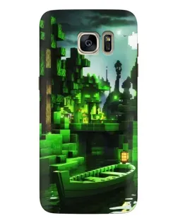 Чехол для Samsung Galaxy S7 Edge (G935) с картинкой «Minecraft лесной пейзаж» Чехол для Samsung Galaxy S7 Edge (G935) с картинкой «Minecraft лесной пейзаж»
