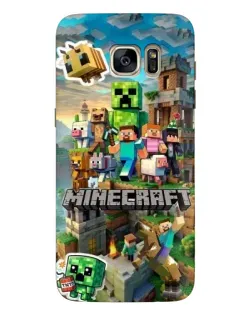 Чехол для Samsung Galaxy S7 Edge (G935) с картинкой «Замок Minecraft» Чехол для Samsung Galaxy S7 Edge (G935) с картинкой «Замок Minecraft»