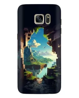 Чохол для Samsung Galaxy S7 Edge (G935) з картинкою «Вид з печери»