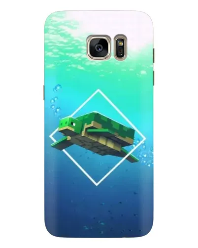 Чехол для Samsung Galaxy S7 Edge (G935) с картинкой «Черепаха Minecraft» Чехол для Samsung Galaxy S7 Edge (G935) с картинкой «Черепаха Minecraft»