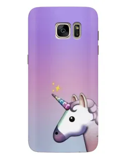 Чехол для Samsung Galaxy S7 Edge (G935) с картинкой «Единорог градиент» Чехол для Samsung Galaxy S7 Edge (G935) с картинкой «Единорог градиент»