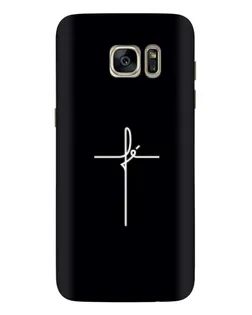 Чехол для Samsung Galaxy S7 Edge (G935) с картинкой «Тонкий крест»