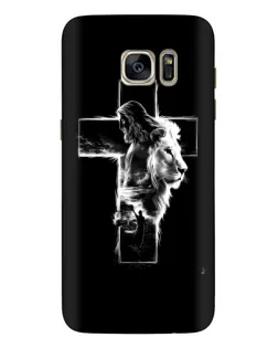 Чехол для Samsung Galaxy S7 Edge (G935) с картинкой «Сияющий крест Jesus»