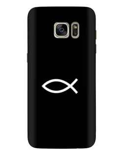 Чехол для Samsung Galaxy S7 Edge (G935) с картинкой «Символ рыбы Jesus»