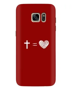 Чехол для Samsung Galaxy S7 Edge (G935) с картинкой «Уравнение любви»