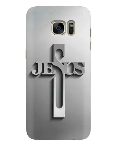 Чехол для Samsung Galaxy S7 Edge (G935) с картинкой «Металлический крест Jesus» Чехол для Samsung Galaxy S7 Edge (G935) с картинкой «Металлический крест Jesus»