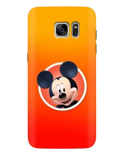 Чехол для Samsung Galaxy S7 Edge (G935) с картинкой «Mickey в круге»