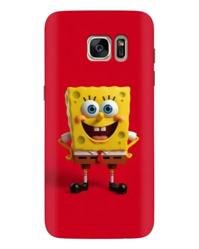 Чехол для Samsung Galaxy S7 Edge (G935) с картинкой «Спанч Боб на красном» Чехол для Samsung Galaxy S7 Edge (G935) с картинкой «Спанч Боб на красном»