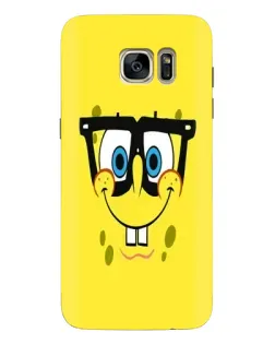Чехол для Samsung Galaxy S7 Edge (G935) с картинкой «Минималистичный Спанч Боб»