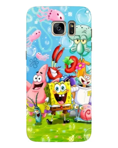 Чехол для Samsung Galaxy S7 Edge (G935) с картинкой «Губка Боб и друзья» Чехол для Samsung Galaxy S7 Edge (G935) с картинкой «Губка Боб и друзья»