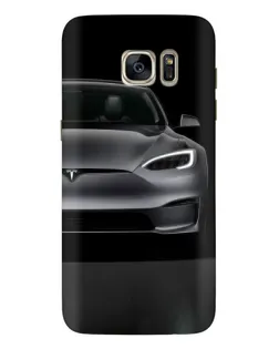 Чохол для Samsung Galaxy S7 Edge (G935) з картинкою «Tesla Model S Look»