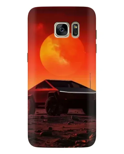 Чехол для Samsung Galaxy S7 Edge (G935) с картинкой «Cybertruck на Марсе» Чехол для Samsung Galaxy S7 Edge (G935) с картинкой «Cybertruck на Марсе»