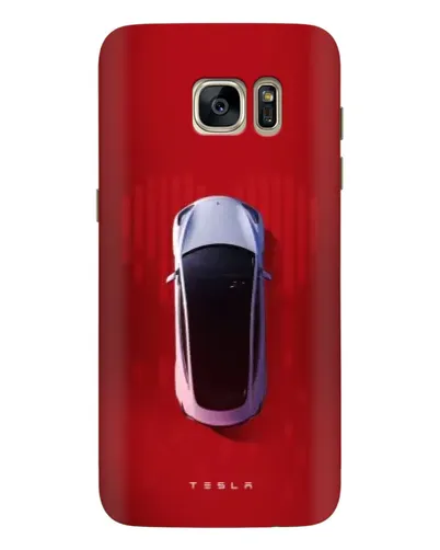 Чехол для Samsung Galaxy S7 Edge (G935) с картинкой «Tesla Top View» Чехол для Samsung Galaxy S7 Edge (G935) с картинкой «Tesla Top View»