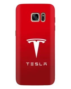 Чохол для Samsung Galaxy S7 Edge (G935) з картинкою «Tesla Red Classic»