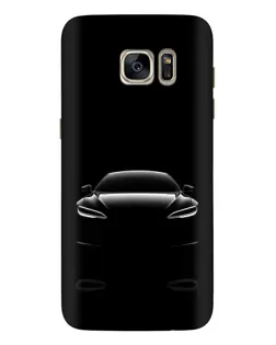 Чохол для Samsung Galaxy S7 Edge (G935) з картинкою «Силует Tesla Night»