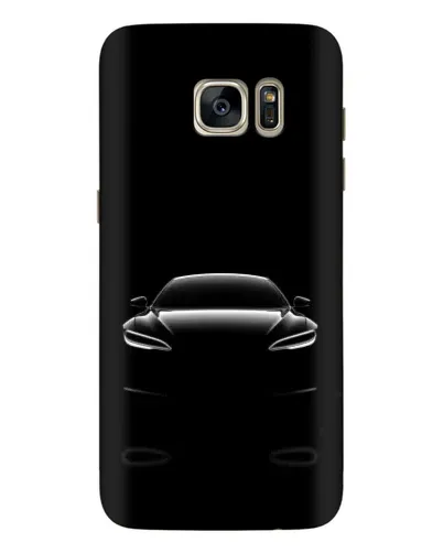 Чехол для Samsung Galaxy S7 Edge (G935) с картинкой «Силуэт Tesla Night» Чехол для Samsung Galaxy S7 Edge (G935) с картинкой «Силуэт Tesla Night»