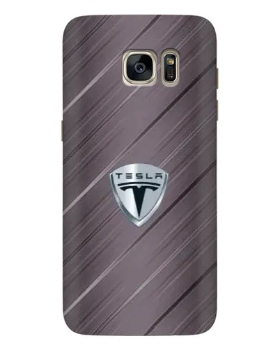 Чехол для Samsung Galaxy S7 Edge (G935) с картинкой «Металлическая текстура Tesla» Чехол для Samsung Galaxy S7 Edge (G935) с картинкой «Металлическая текстура Tesla»