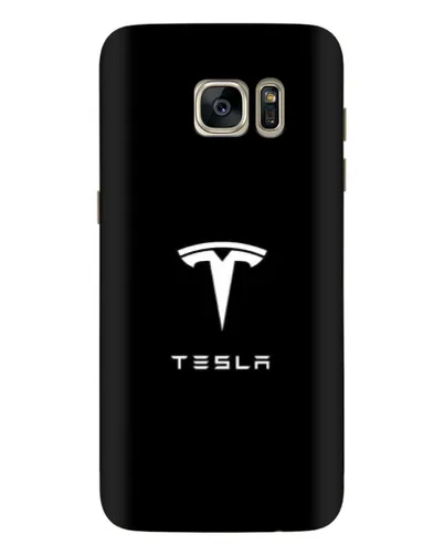 Чехол для Samsung Galaxy S7 Edge (G935) с картинкой «Tesla White Logo» Чехол для Samsung Galaxy S7 Edge (G935) с картинкой «Tesla White Logo»