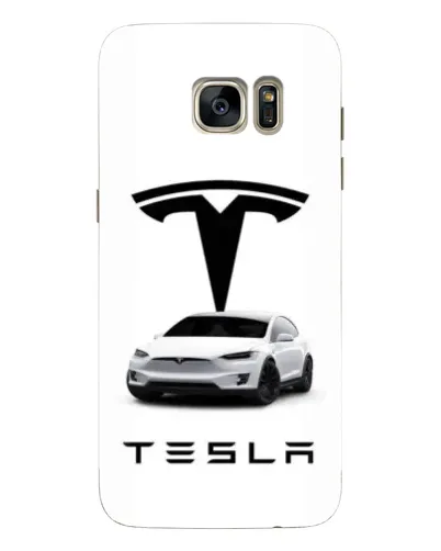 Чехол для Samsung Galaxy S7 Edge (G935) с картинкой «Tesla White Style» Чехол для Samsung Galaxy S7 Edge (G935) с картинкой «Tesla White Style»