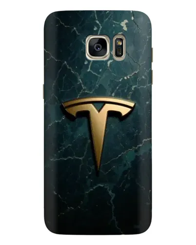 Чехол для Samsung Galaxy S7 Edge (G935) с картинкой «Мраморная Tesla Gold» Чехол для Samsung Galaxy S7 Edge (G935) с картинкой «Мраморная Tesla Gold»