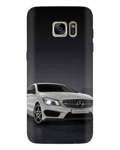 Чехол для Samsung Galaxy S7 Edge (G935) с картинкой «Mercedes AMG GT Silver»