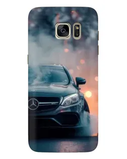 Чохол для Samsung Galaxy S7 Edge (G935) з картинкою «Mercedes — нічне місто»