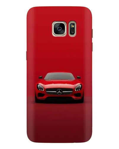 Чехол для Samsung Galaxy S7 Edge (G935) с картинкой «Красный Mercedes AMG»
