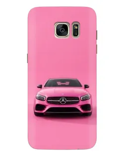 Чехол для Samsung Galaxy S7 Edge (G935) с картинкой «Розовый Mercedes AMG» Чехол для Samsung Galaxy S7 Edge (G935) с картинкой «Розовый Mercedes AMG»