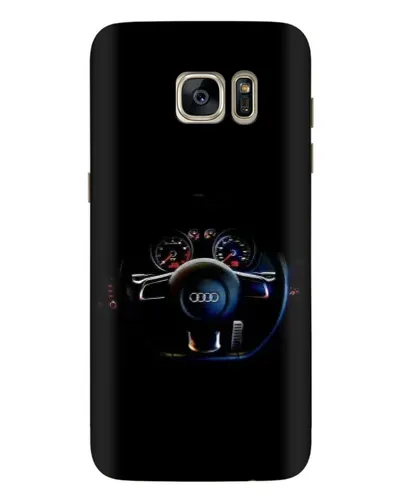 Чехол для Samsung Galaxy S7 Edge (G935) с картинкой «Салон Audi — руль»